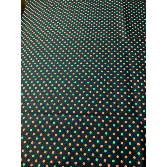 Polka Dot Cotton Fabric 1/2 Yard 42" Wide Multi-Color - Picture 1 of 3